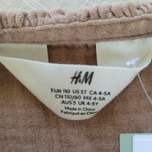 H&M Ruffled Muslin Dress - Picture 7 of 7